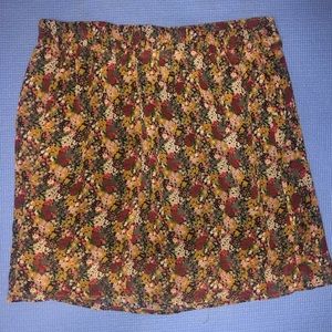 Floral skirt